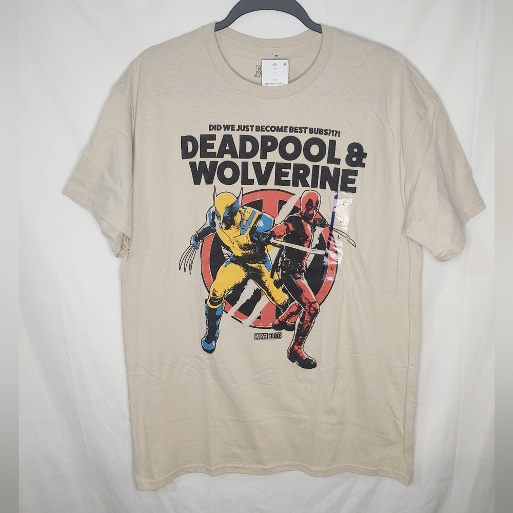 NWT Deadpool & Wolverine T Shirt Sz L